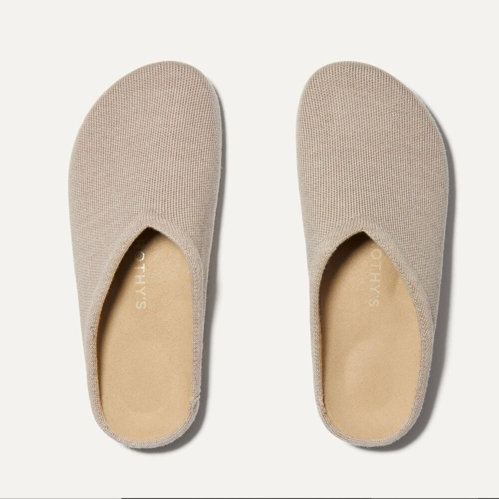 Rothy's Casual Clogs, sz 9, Birch Tan color